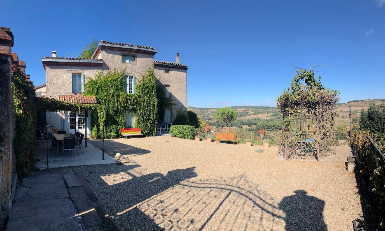 Bed and Breakfast Le Chevalier Noir Cordes-sur-Ciel Exterior foto